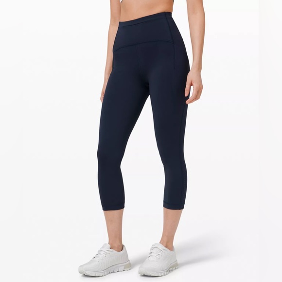 Lululemon navy leggings - Picture 1 of 5